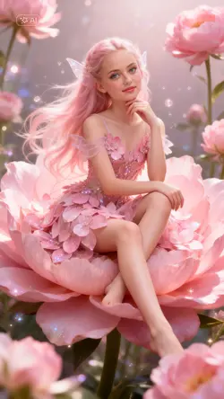 Pink Flower Fairy