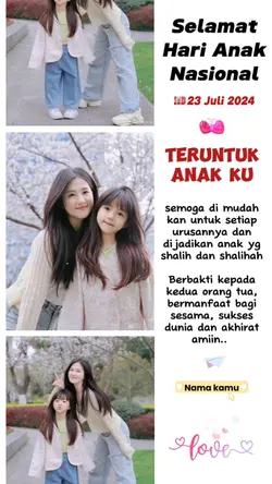 selamat hari anak