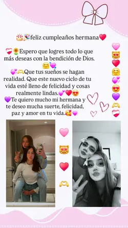 cumpleaños hermana 