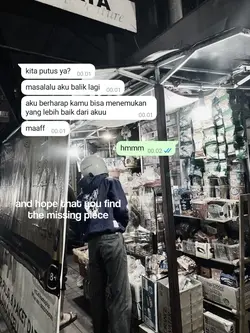 kita putus ya?