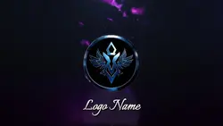 Elegant logo intro