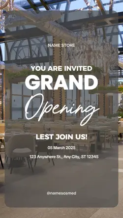 Grand Opening