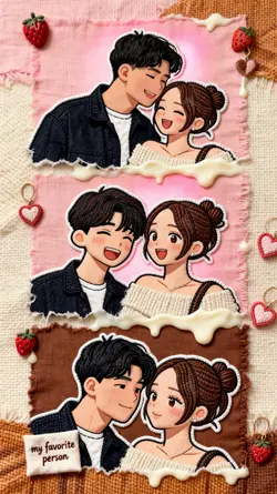 couple sticker tron