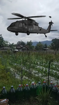 helikopter turun