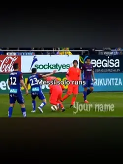 Messi solo run edit