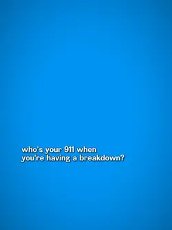 who's your 911? when