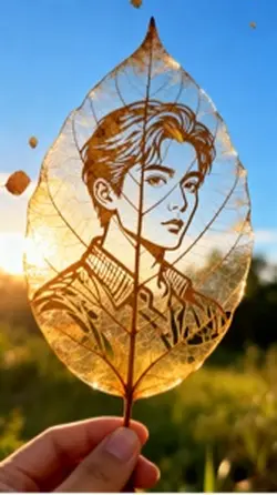 Leaf art