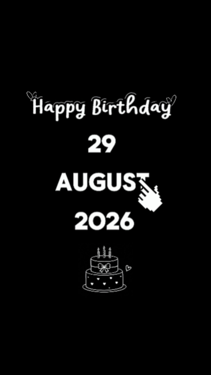 HBD KAKAK 29 AGUSTUS