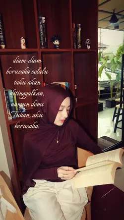 Diam" berusaha