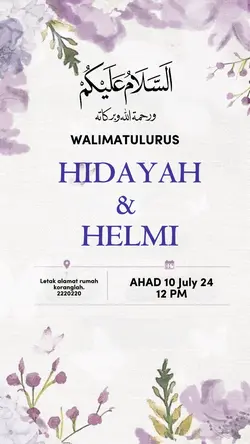 Digital Wedding Card