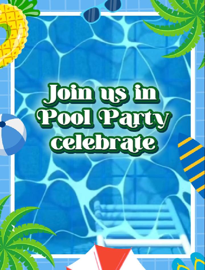 Fiesta en la piscina