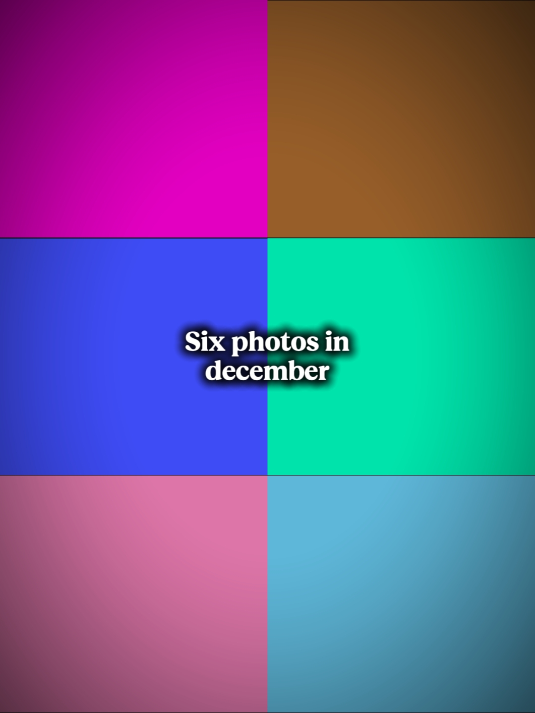 Six photos