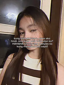 kung sila takot sayo