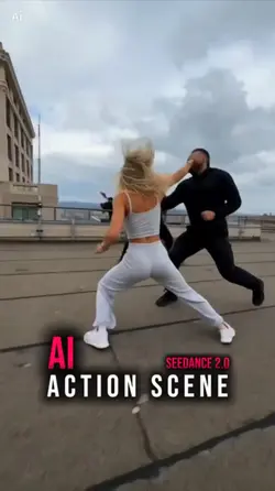 Action scene