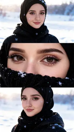 AI SNOW TREND HIJAB 