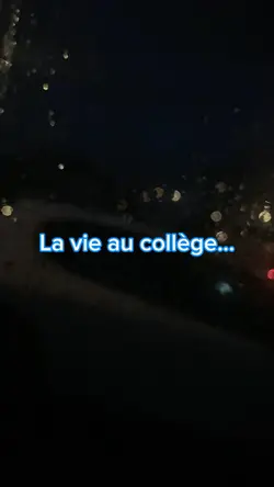 La vie au collège 