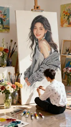 Trend Vẽ Tranh AI
