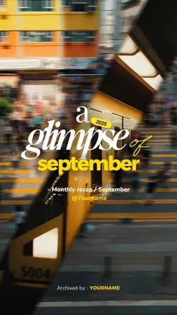glimpse of september