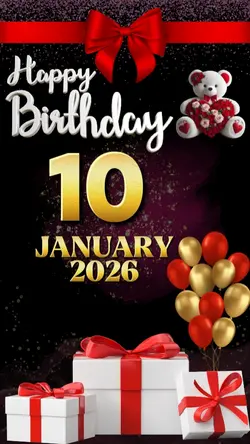 BIRTHDAY 10 JANUARY 