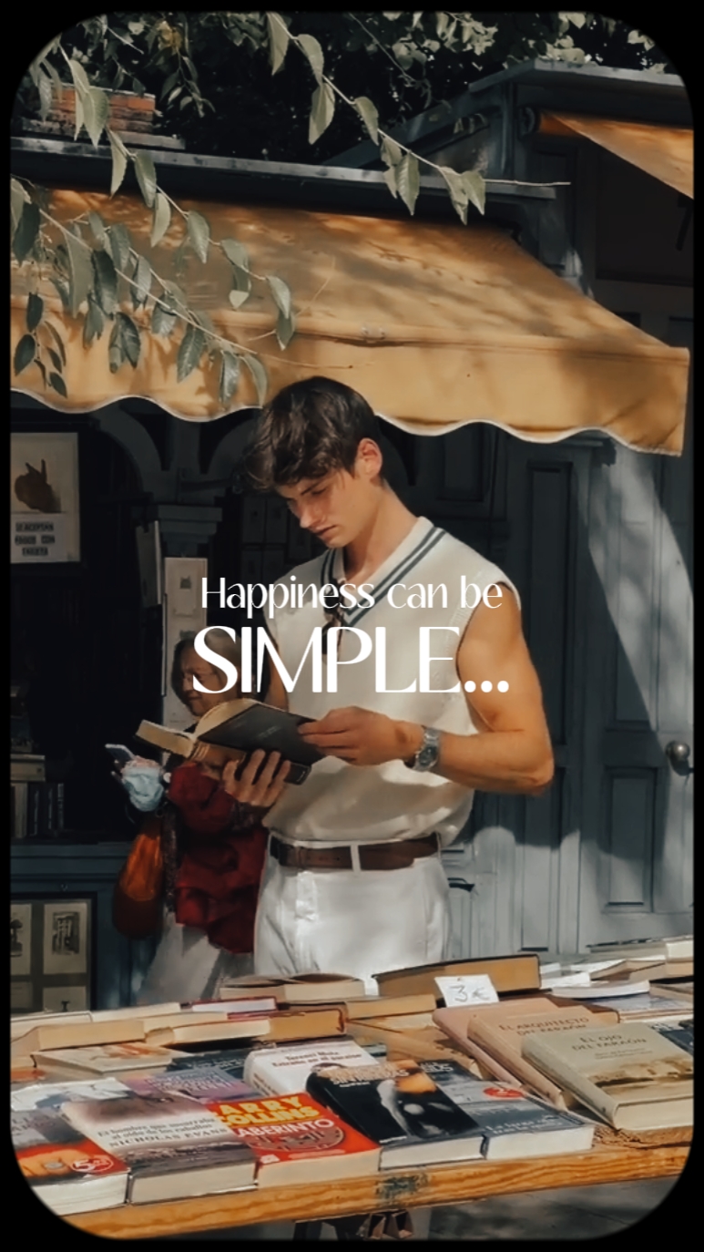 A felicidade é simples