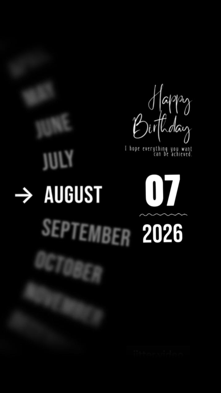 ULANG TAHUN CINTA 7 AGUSTUS