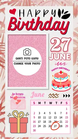 HBD 27 JUNE GIRL