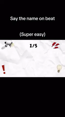 say the name on beat