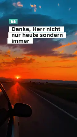 Danke, Herr,