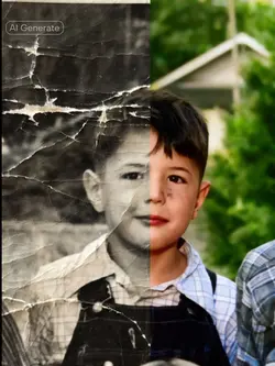 Restore old photos