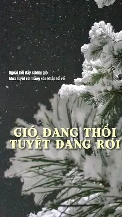 GIÓ THỔI TUYẾT  RƠI