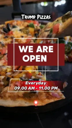 WE ARE OPEN 