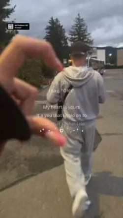My heart is yours
