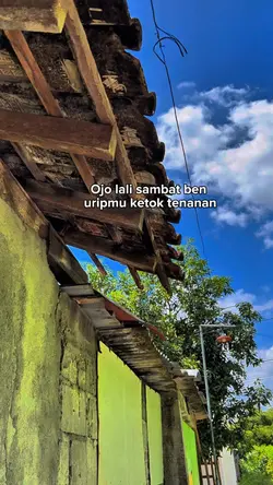 Ojo lali sambat