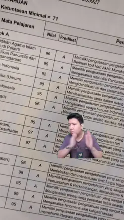 habis liat nilai rap