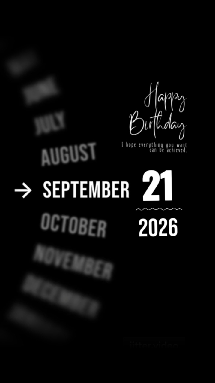 BDAY LOVE 21 SEPTEMB