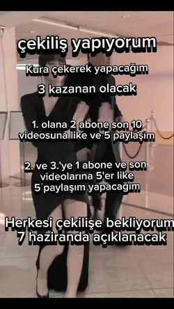 çekiliş var