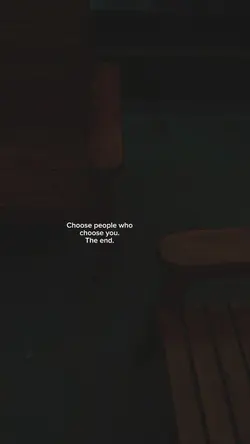 Chosen, not chased