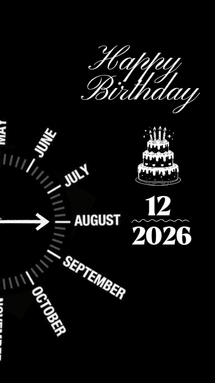 HBD 12 AUGUST BABY