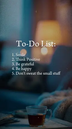to do list