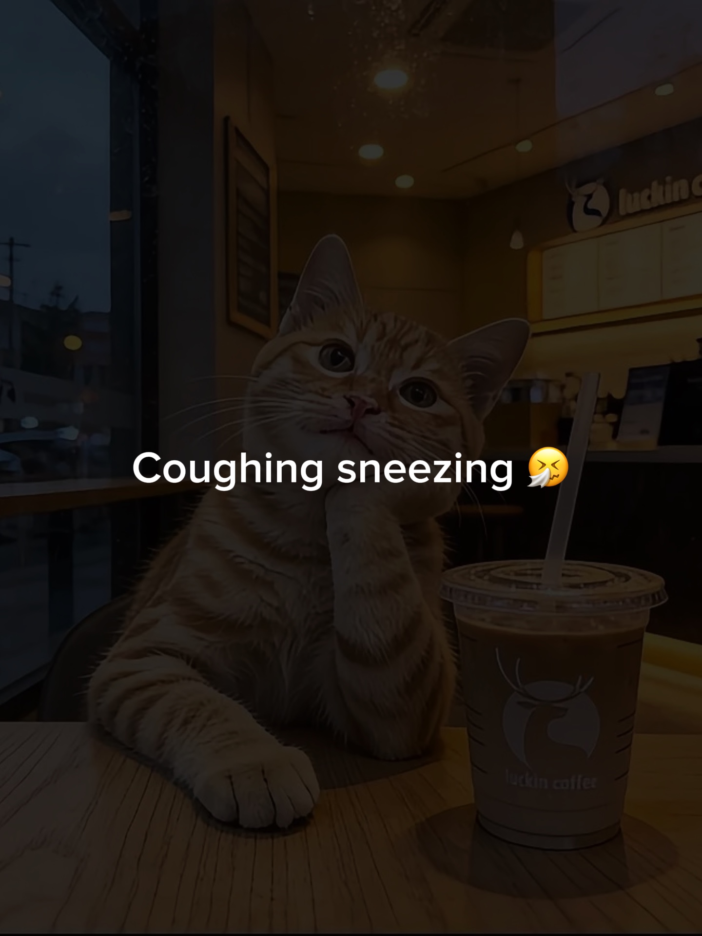 Coughing sneezin