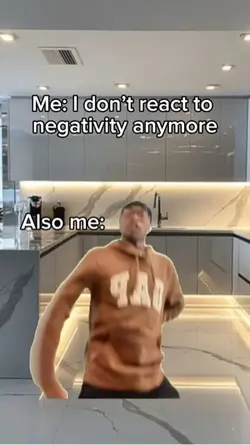 I don’t react