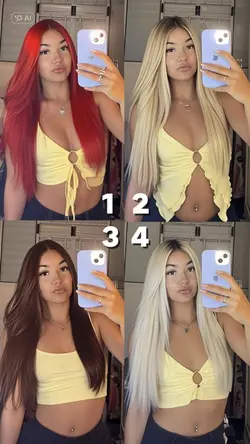 Cores de cabelo 