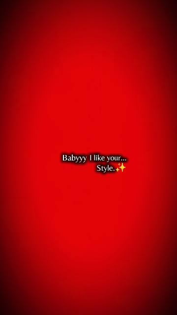 I like your style 
