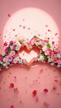 Heart flowers 