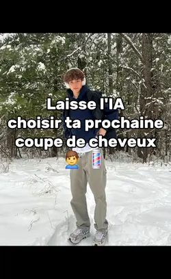 Coupe de cheveux IA 