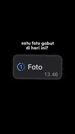 Satu foto gabut di 