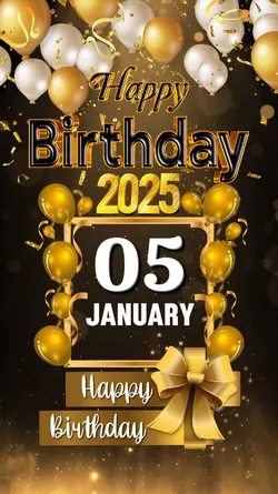 HBD 5 JANUARY 2025