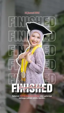 finish wisuda