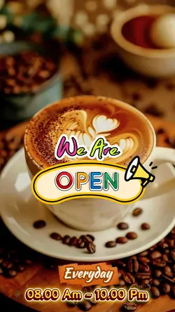 We Are Open