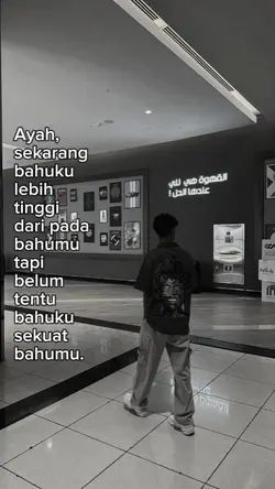 ayah,sekarang bahuku